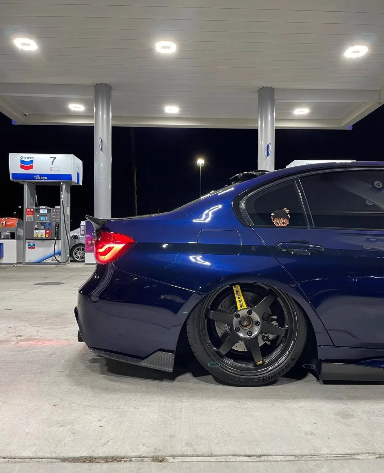 F30 Rear Bumper carbon extensions