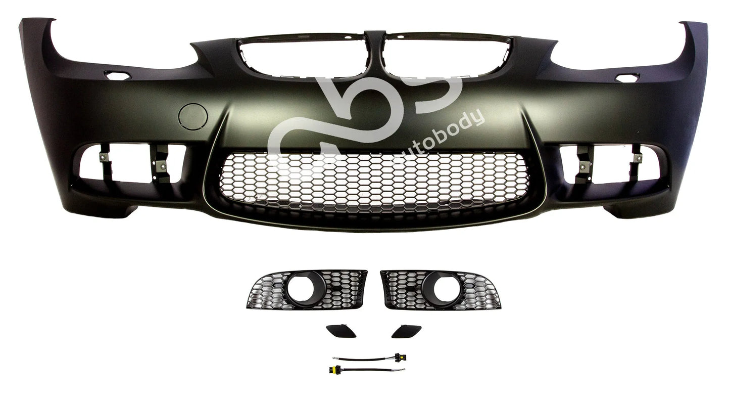 M3 Style Front Bumper with Fog Lights - BMW E92