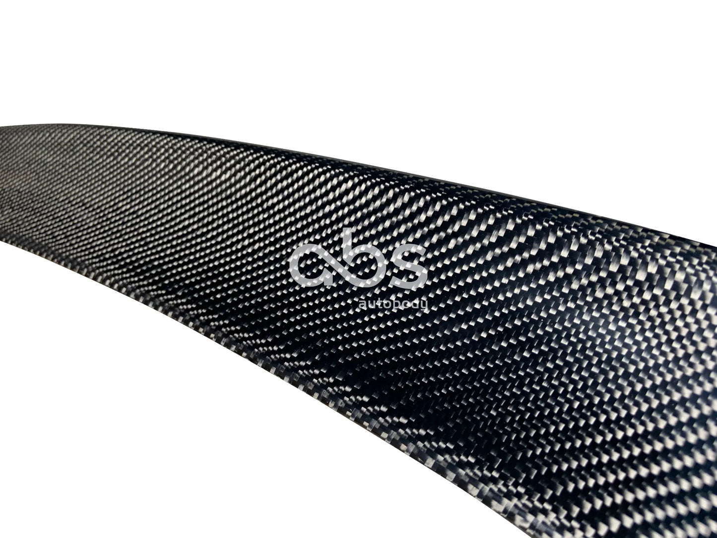 BMW F30 Performance-Style Carbon Fiber Trunk Lip