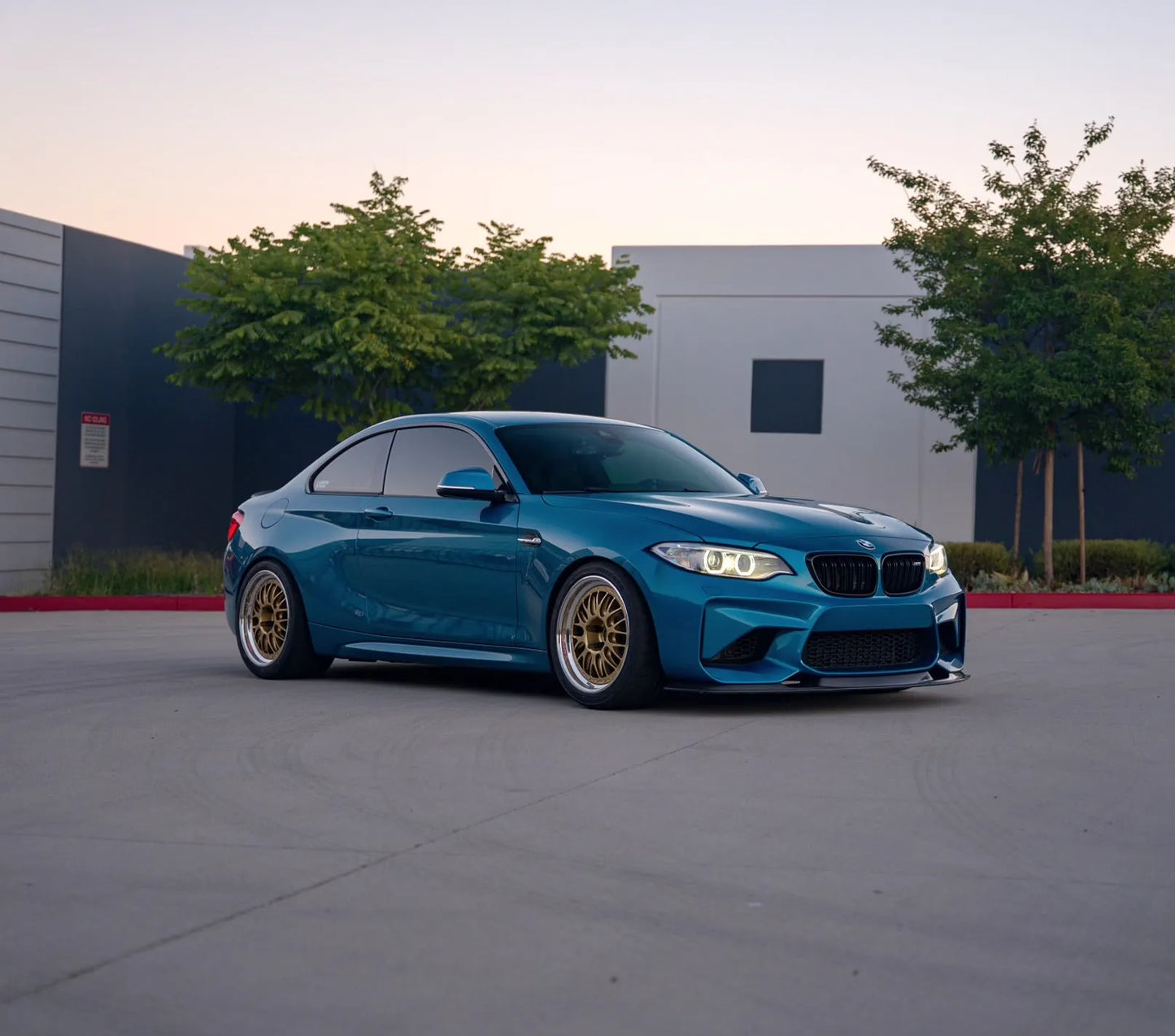 BMW F87 M2 MTC STYLE CARBON FIBER FRONT LIP