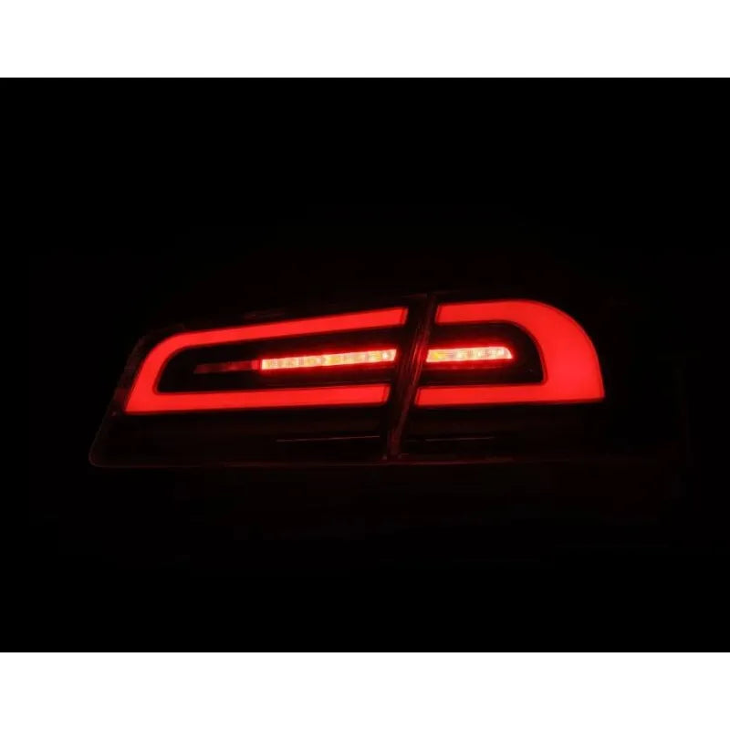 AlphaRex 12-21 Tesla Model S LUXX-Series LED Tail Lights - Black