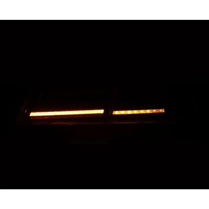 AlphaRex 12-21 Tesla Model S LUXX-Series LED Tail Lights - Black
