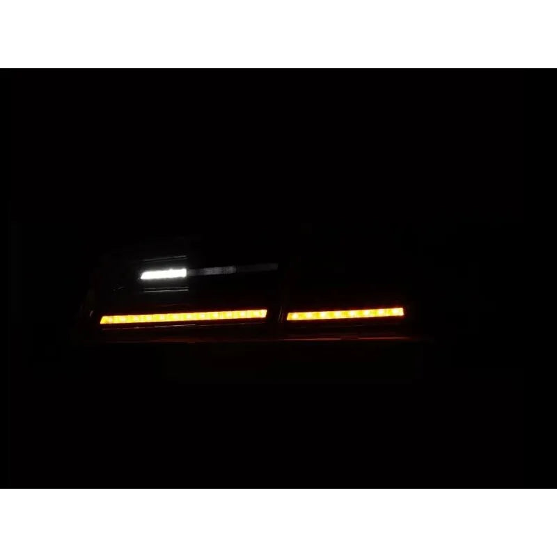 AlphaRex 12-21 Tesla Model S LUXX-Series LED Tail Lights - Black