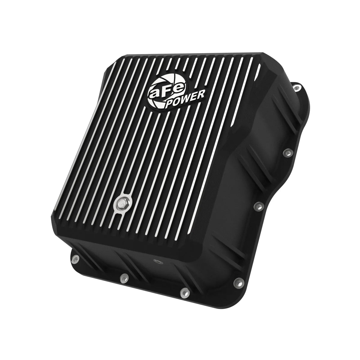 aFe Power Cover Trans Pan Machined Trans Pan GM Diesel Trucks 01-12 V8-6.6L Machined