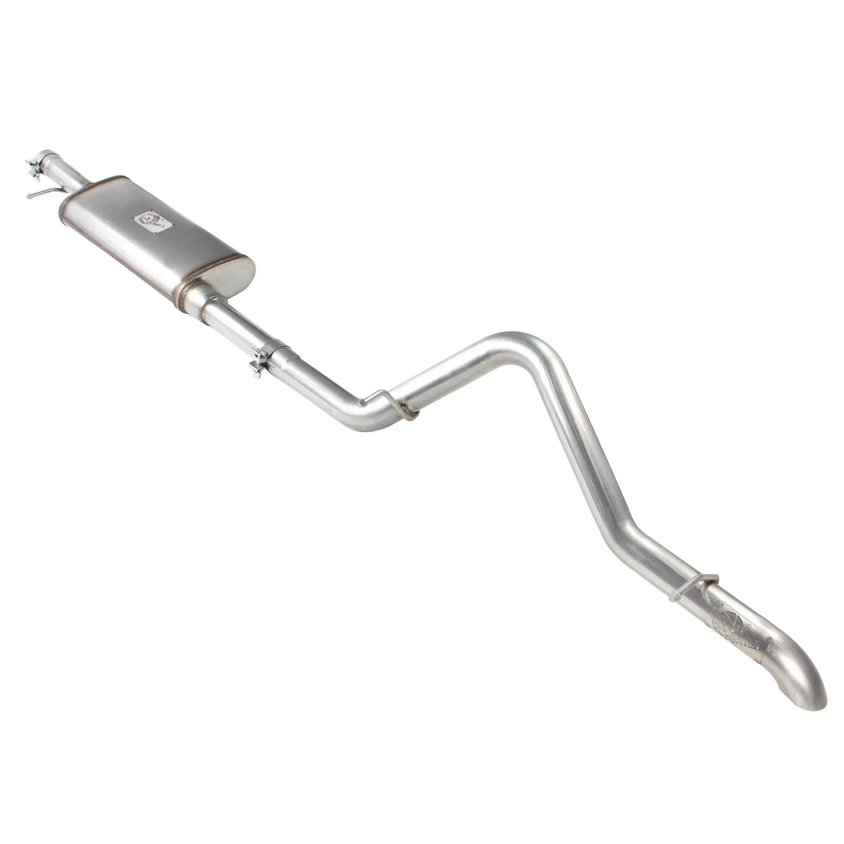 aFe MACH Force XP Exhaust Cat-Back 3in SS-409 Hi-Tuck inRBin 12-14 Jeep Wrangler Unlimited V6 4Dr