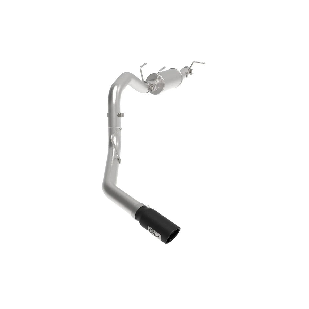 aFe Apollo GT Series 3-1/2in 409 SS Axle-Back Exhaust 17-20 Ford F-250/F-350 6.2/7.3L w/ Black Tips