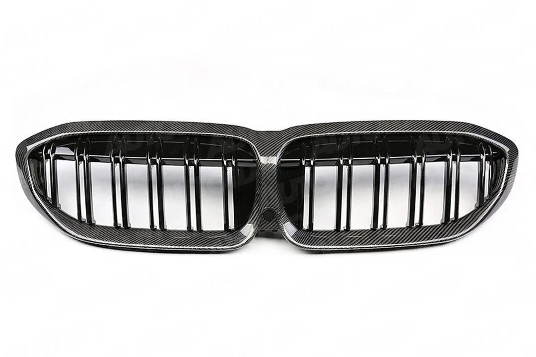 CARBON FIBER FRONT KIDNEY GRILLS - G20 3-SERIES