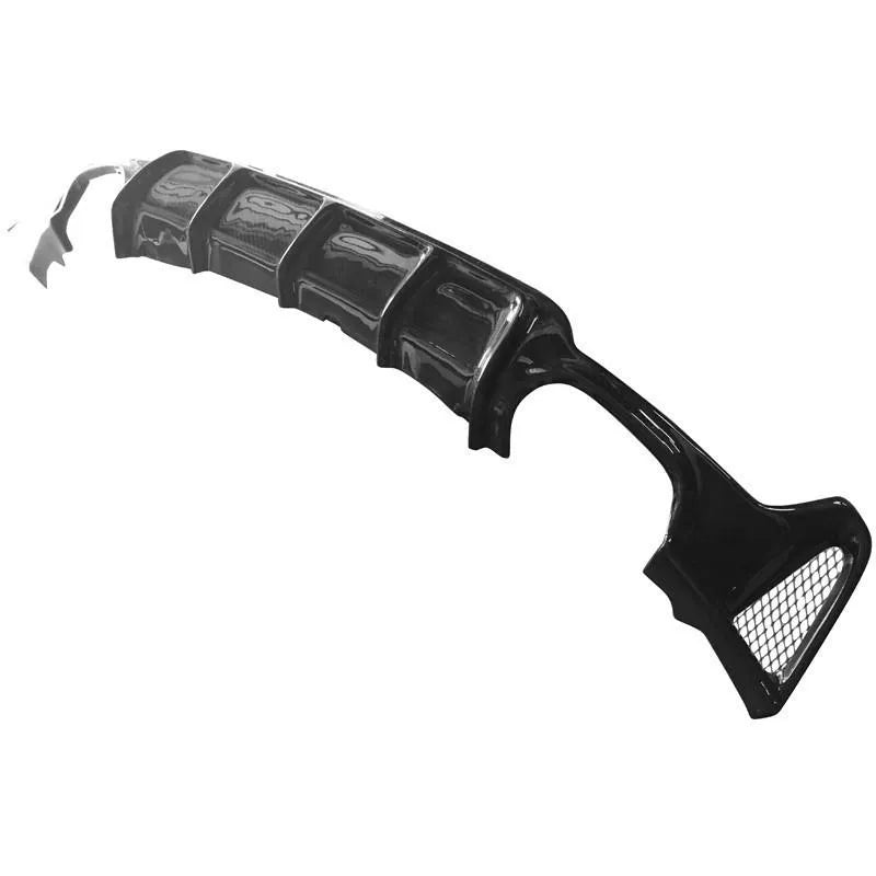 F3X 4-series - 4 Fin Performance Style Carbon Fiber Diffuser