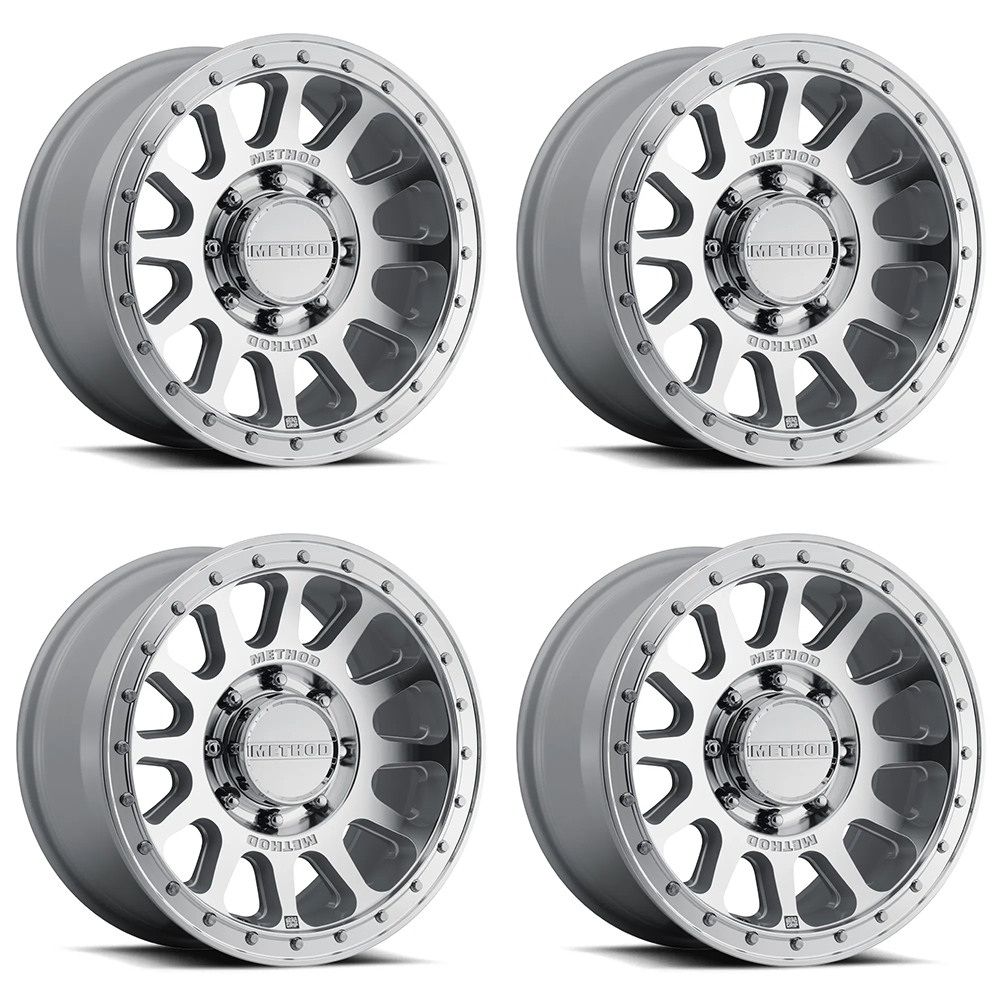 (set of 4) Method Wheels MR709-HD Machined | 18x9" +12mm | 8x170mm Wheel