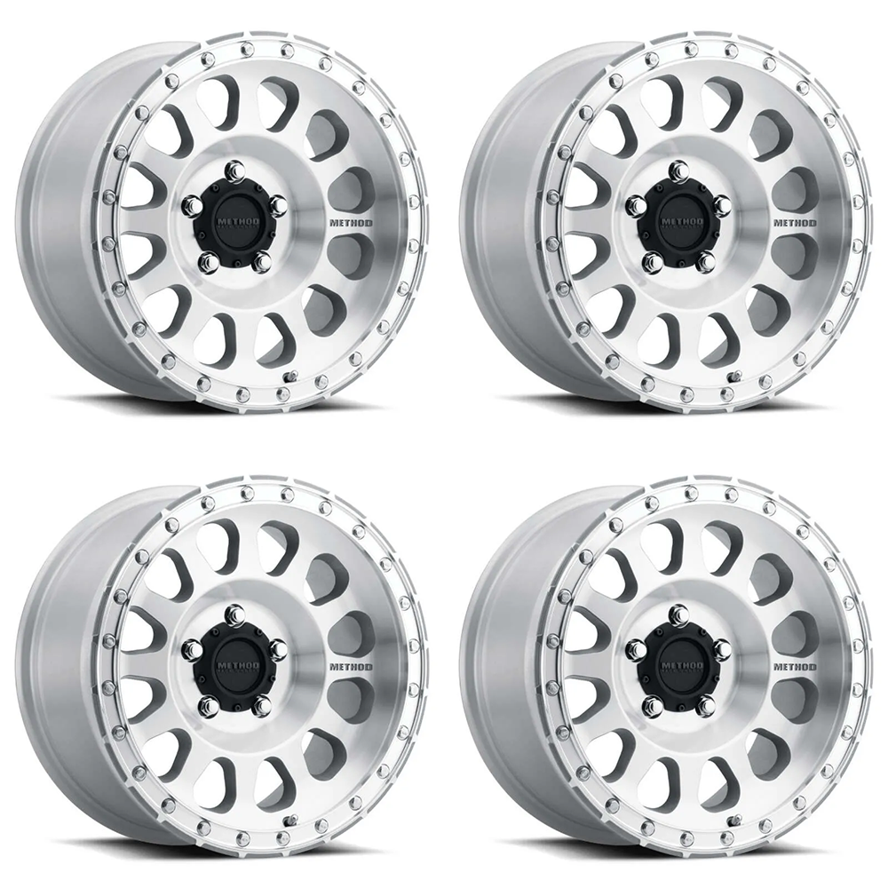 (set of 4) Method Wheels MR315 Machined | 20x9" +18mm | 6x5.5mm Wheel