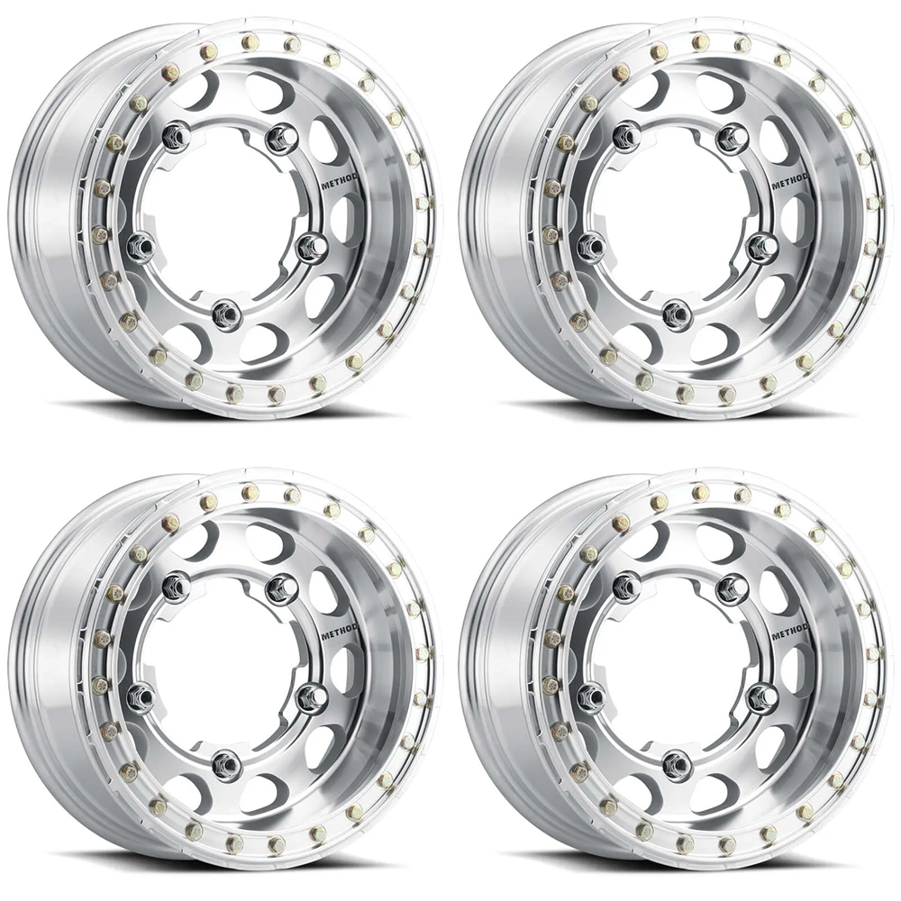 (set of 4) Method Wheels MR103 Machined - Raw | 17x9" -12mm | 8x170mm Wheel