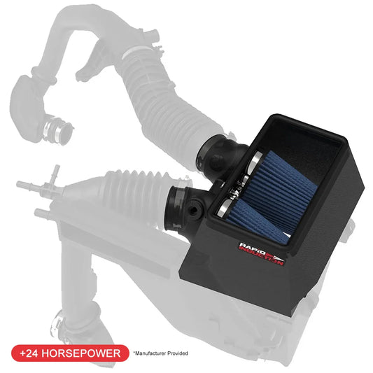 aFe Rapid Induction Cold Air Intake System w/Pro 5R Filter 19-20 Ford Edge V6 2.7L (tt)