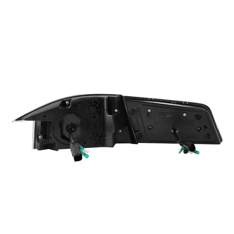 AlphaRex 12-21 Tesla Model S LUXX-Series LED Tail Lights - Black/Red