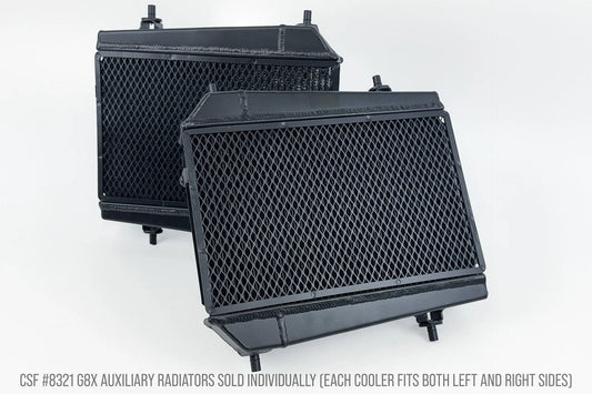 CSF BMW G8X M3/M4/M2 High-Performance Auxiliary Radiator - Single Radiator - csf8321