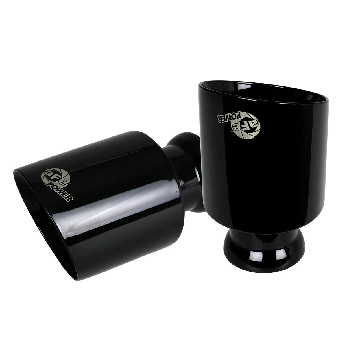 aFe MACH Force-XP 4-1/2in Black OE Replacement Exhaust Tips - 15-19 Dodge Charger/Hellcat