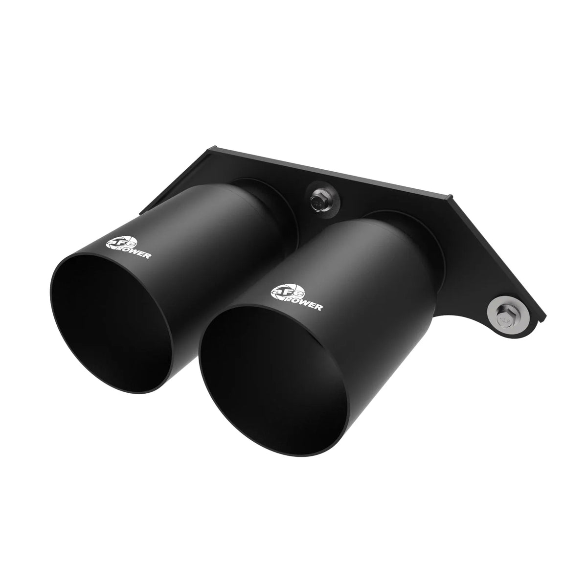 aFe Power Mach Force Xp 4in 304 SS Bolt-On Exhaust Tips Satin Black 14-19 Porsche 911 GT3 3.8L/4.0L