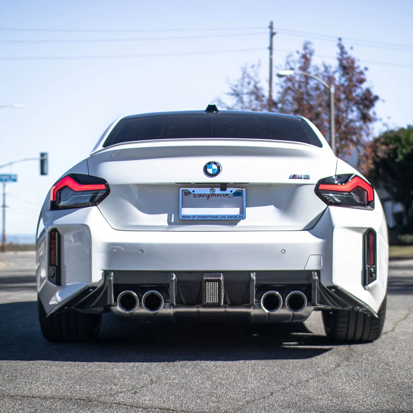 G87 M2 Suvneer Rear Diffuser w/ BRAKE LAMP