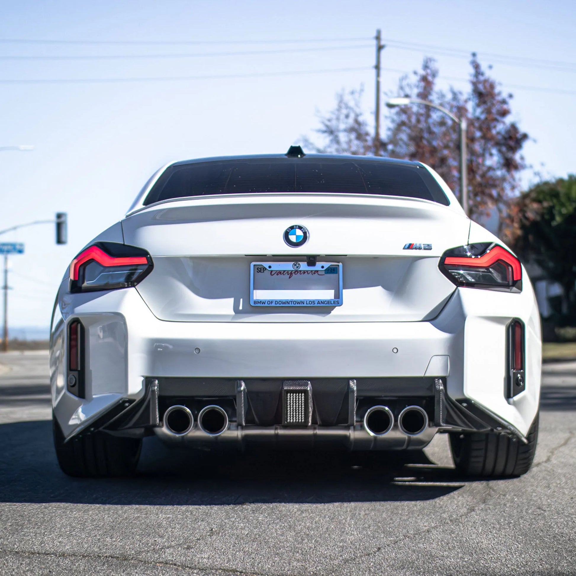 G87 M2 Suvneer Rear Diffuser w/ BRAKE LAMP