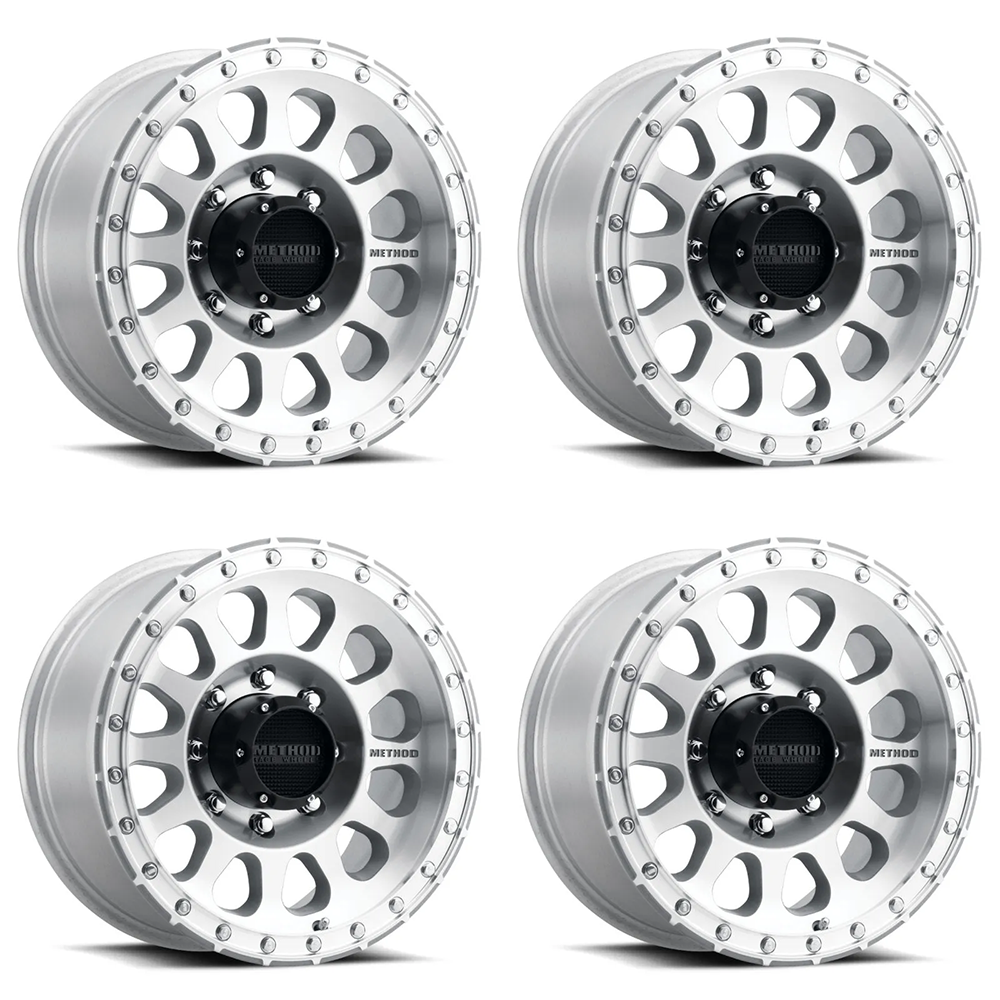 (set of 4) Method Wheels MR315 Machined | 18x9" +18mm | 8x180mm Wheel