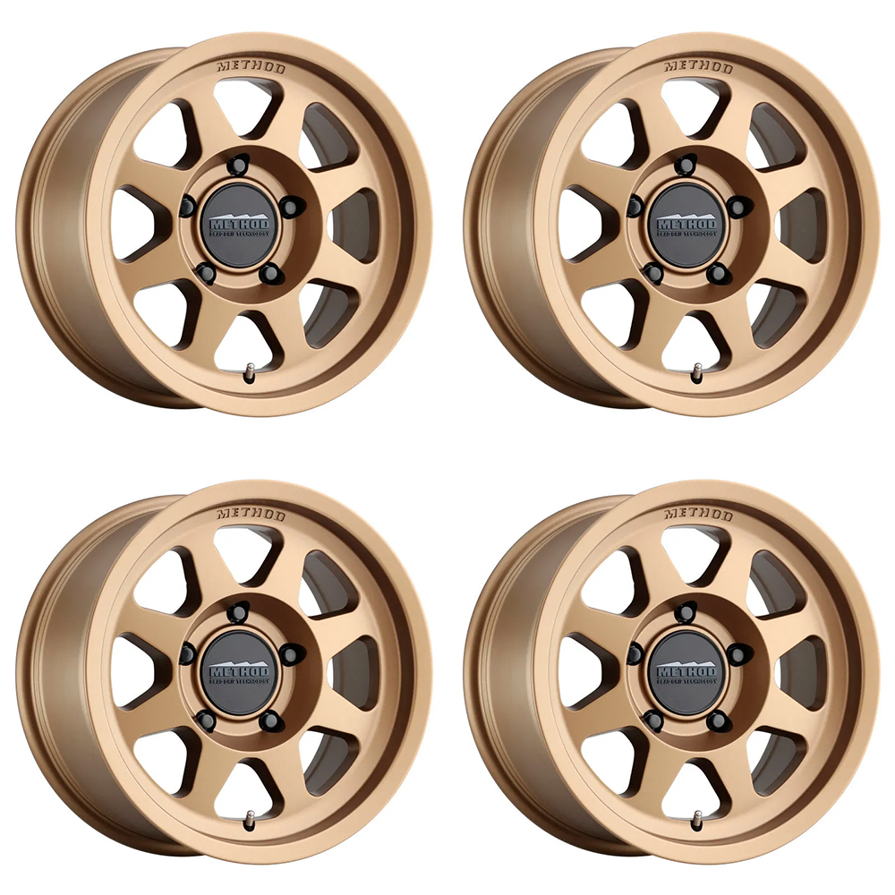 (set of 4) Method Wheels MR701 Matte Black | 18x9" +18mm | 6x135mm Wheel