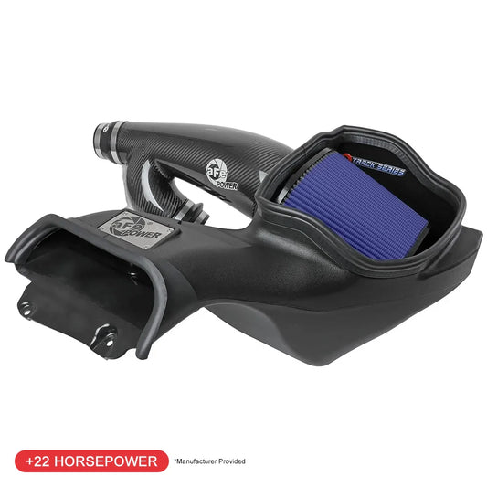 aFe 17-20 Ford F-150/Raptor Track Series Carbon Fiber Cold Air Intake System With Pro 5R Filters