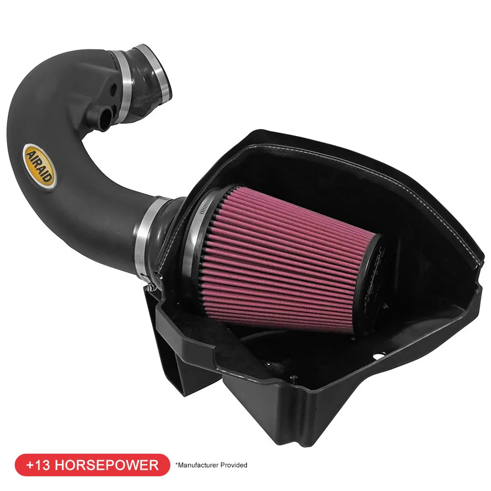 Airaid 12-13 Ford Mustang Boss 302 MXP Intake System w/ Tube (Oiled / Red Media)