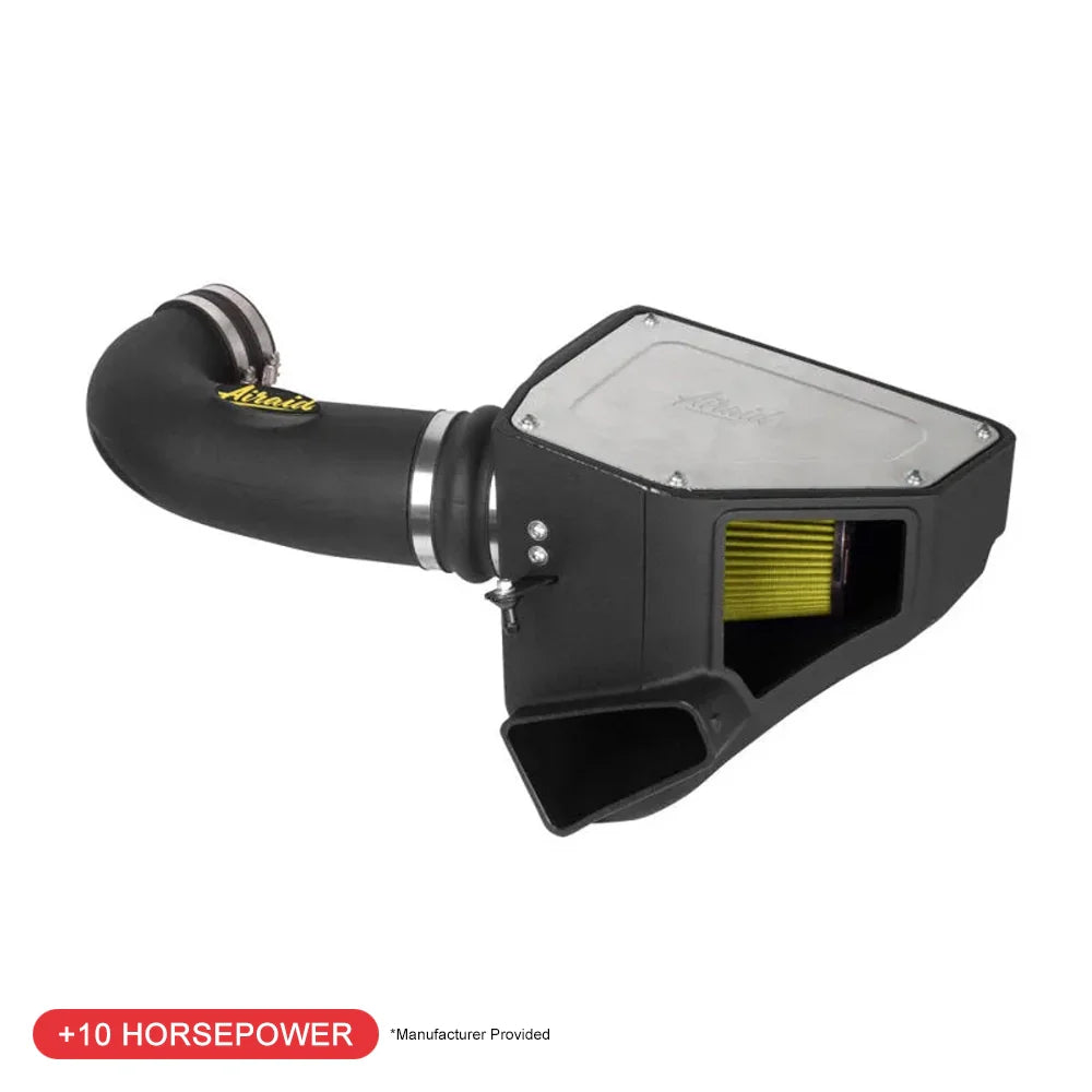 Airaid 16-20 Chevy Camaro SS 6.2L Intake System w/ Tube (Dry / Yellow Media)