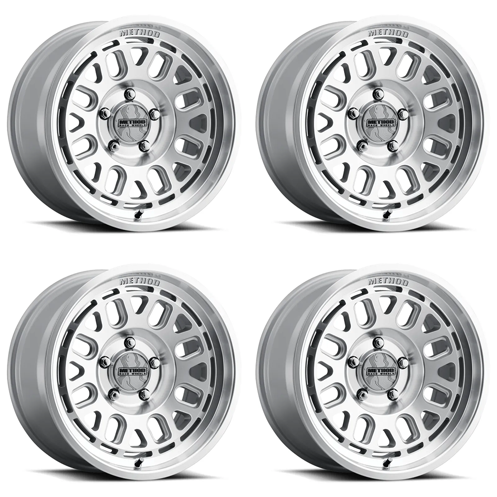 (set of 4) Method Wheels MR321 Machined | 17x8.5" +0mm | 5x5mm Wheel
