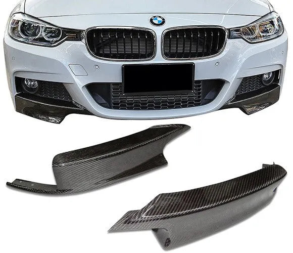 Carbon Fiber Front Splitters for M-Sport Bumper - F30 3-Series