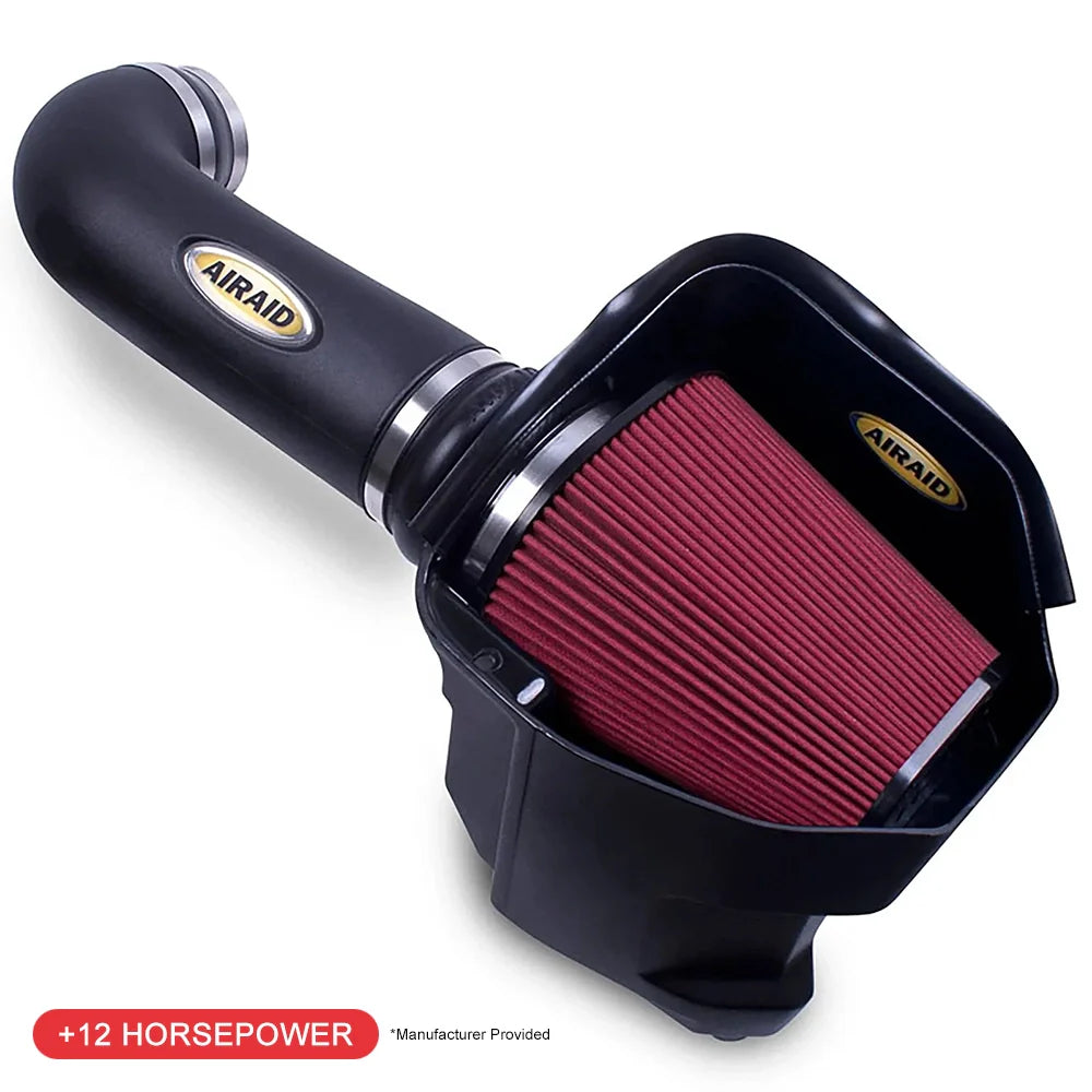 Airaid 11-14 Dodge Charger/Challenger MXP Intake System w/ Tube (Oiled / Red Media)