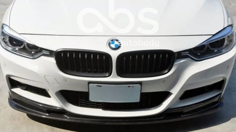 3D Style Carbon Fiber Front Lip - F30 3-series