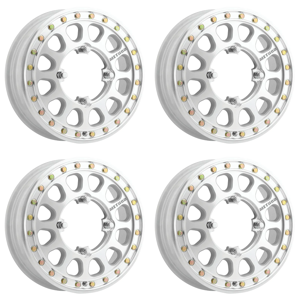 (set of 4) Method Wheels MR401-R High Offset | 15x5" +43mm | 4x156mm Wheel
