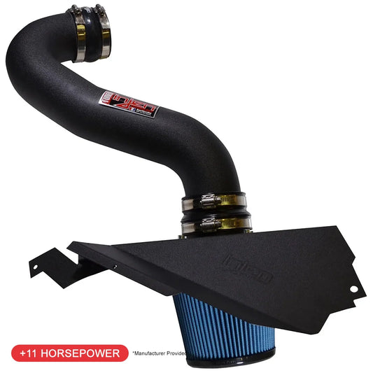 Injen 14-20 Dodge Durango R/T 5.7L V8 Wrinkle Black Power-Flow Air Intake System