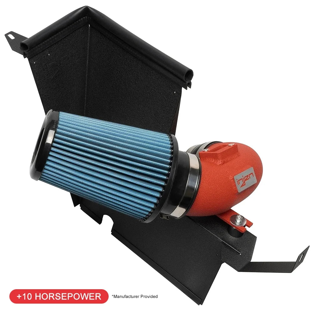 Injen 21-22 Toyota Supra 2.0L 4 Cyl. SP Short Ram Air Intake System - Wrinkle Red