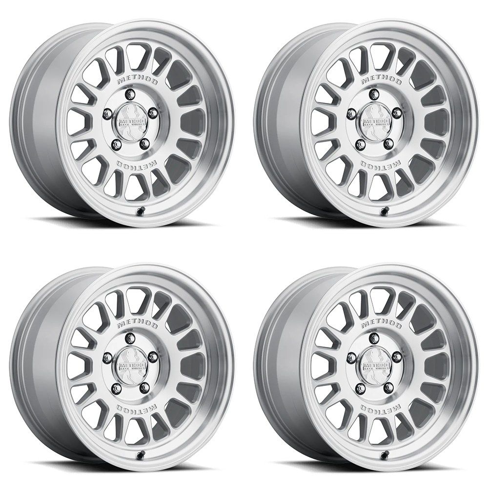 (set of 4) Method Wheels MR318 Machined | 17x8.5" +0mm | 5x5mm Wheel