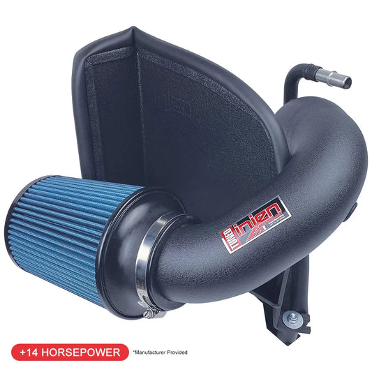 Injen 19-20 Ford Ranger L4 2.3L Turbo Wrinkle Black PF Cold Air Intake