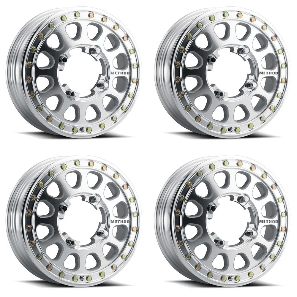 (set of 4) Method Wheels MR401-R High Offset | 15x5" +40mm | 5x4.5mm Wheel