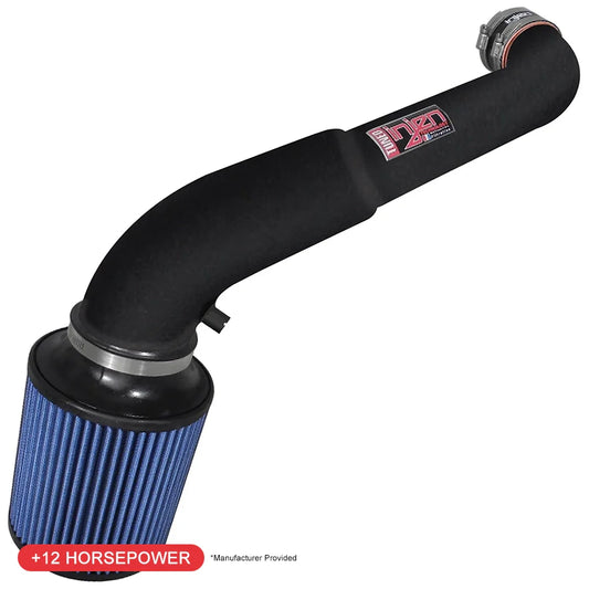 Injen 05-07 Jeep Grand Cherokee WK 4.7L V8 Wrinkle Black Tuned Air Intake w/ MR Tech