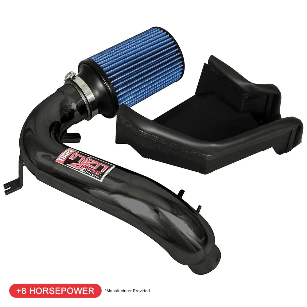 Injen 12-13 Fiat 500 Abarth 1.4L(t) Black Short Ram Intake w/ MR Tech & Heat Shield