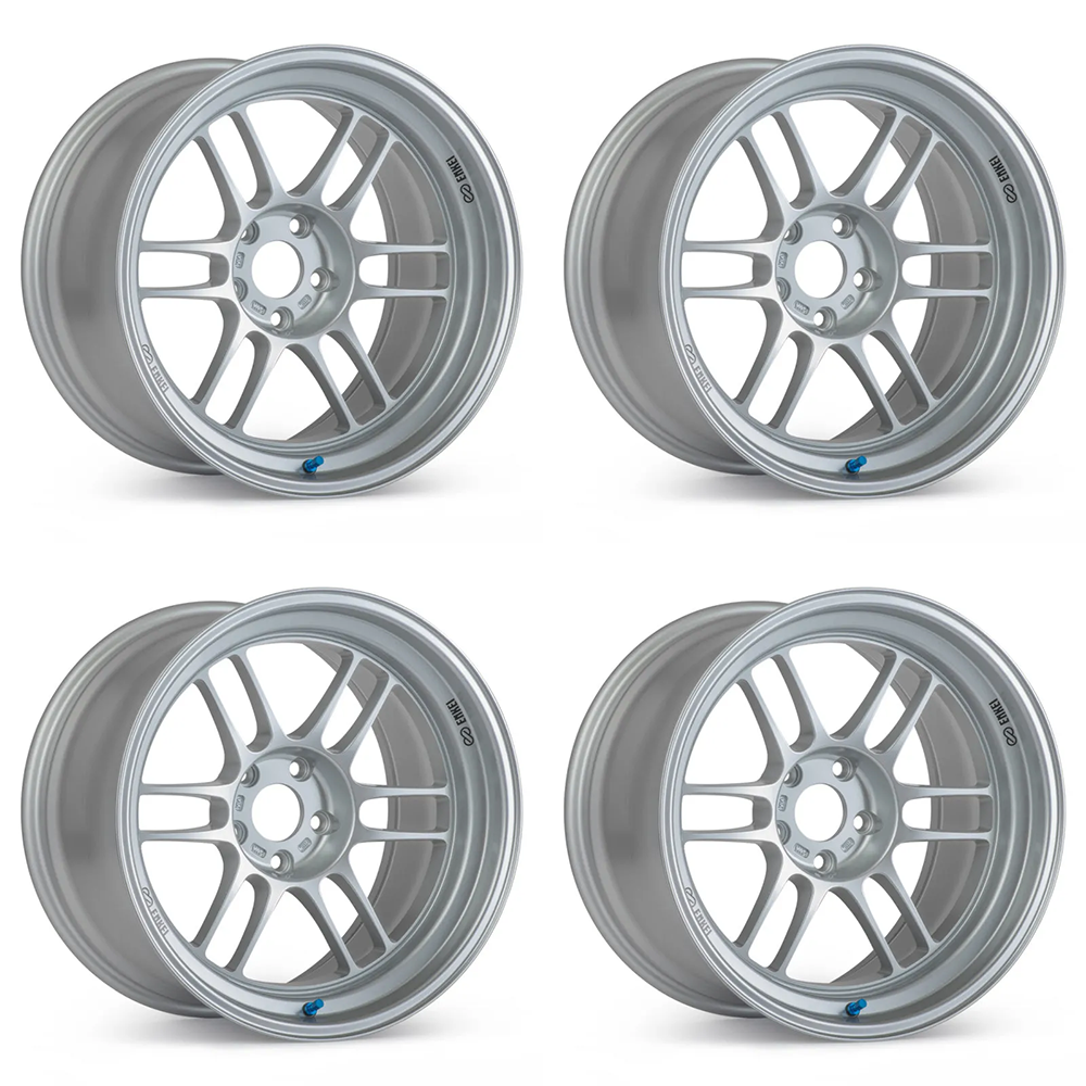 (set of 4) Enkei RPF1RS Silver | 18x10 | 5x114.3mm Wheel