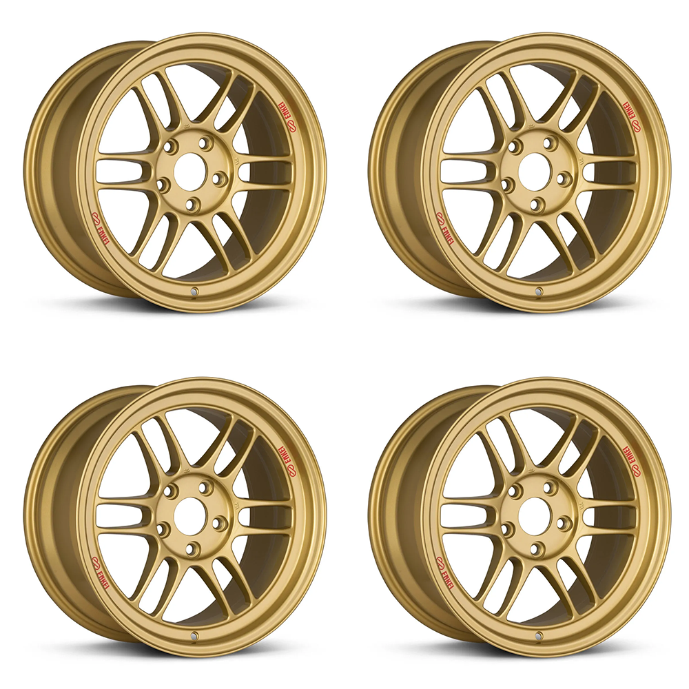 (set of 4) Enkei RPF1 Gold | 17x9 | 5x114.3mm Wheel
