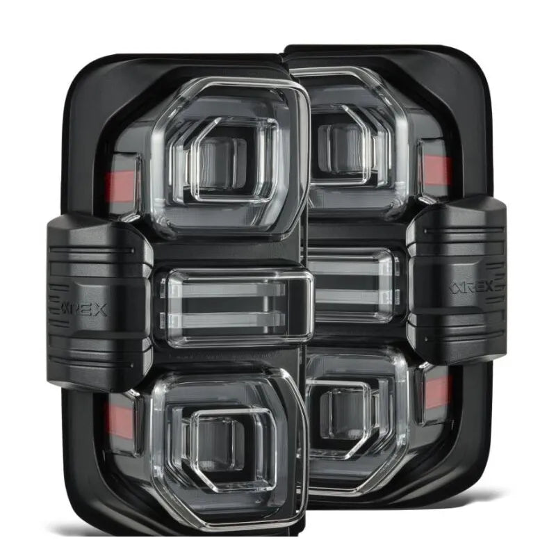 AlphaRex 21-24 Ford Bronco (Excl. Raptor) Nova-Series LED Tail Lights - Black