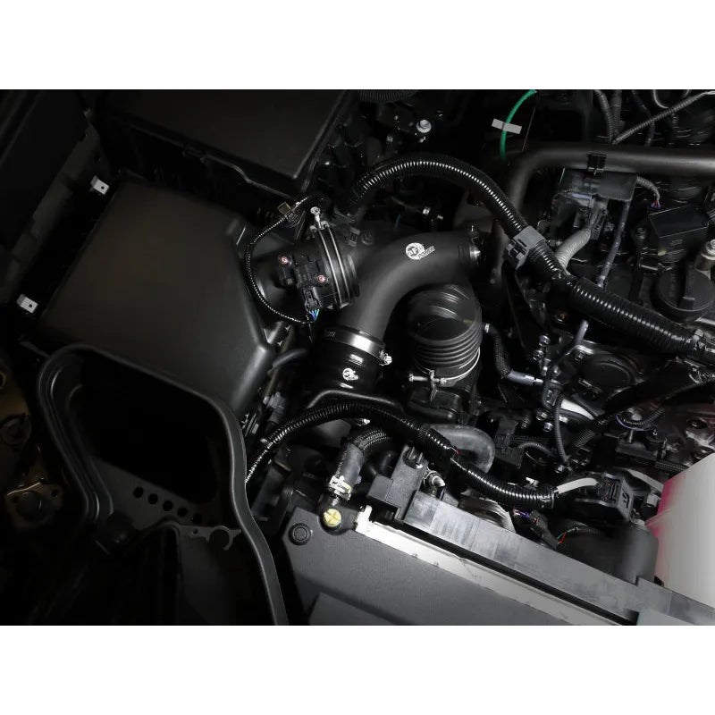 aFe 2024+ Toyota Tacoma BladeRunner 2.5in & 3in Aluminum Hot & Cold Charge Pipe Kit - Black