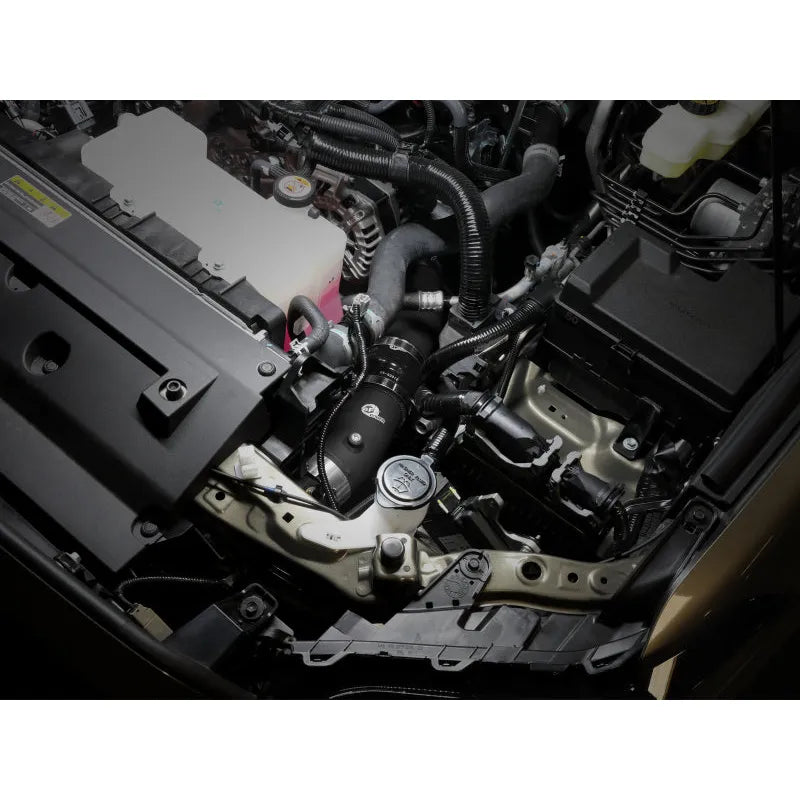 aFe 2024+ Toyota Tacoma BladeRunner 2.5in & 3in Aluminum Hot & Cold Charge Pipe Kit - Black