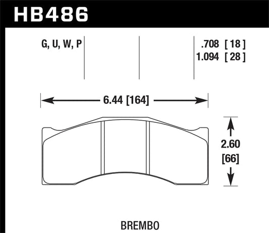 Hawk Performance DTC-70 Front Race Pads | BMW 330Ci / 330i / 330Xi / M3 / X3 / Z4 (HB464U.764)