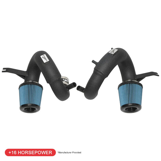 Injen 19-21 Genesis G70 V6-3.3L Twin Turbo SP Short Ram Air Intake System - Wrinkle Black