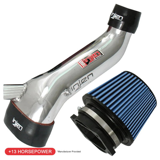 Injen 95-99 Eclipse Turbo Must Use Stock Blow Off Valve Polished Short Ram Intake