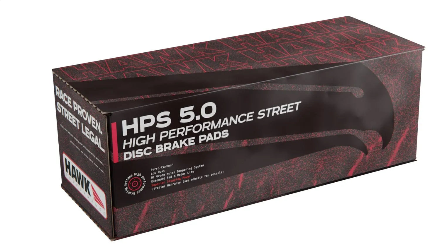 Hawk Performance HPS 5.0 Street Rear Brake Pads | BMW 325 (E30) (HB399B.630)