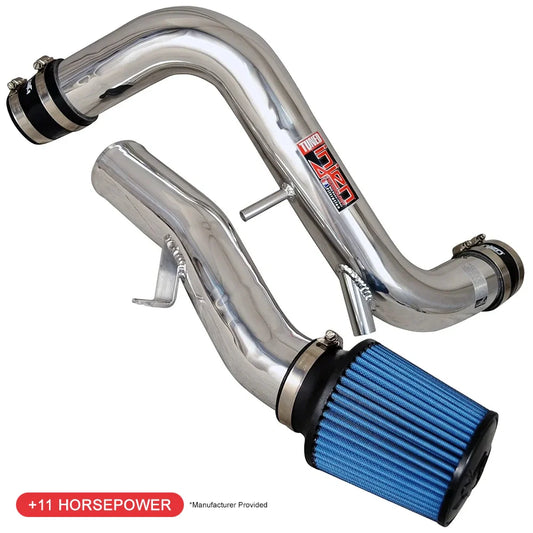 Injen 2014 Kia Forte Koup 1.6L Turbo 4Cyl Polished Cold Air Intake (Converts to Short Ram Intake)