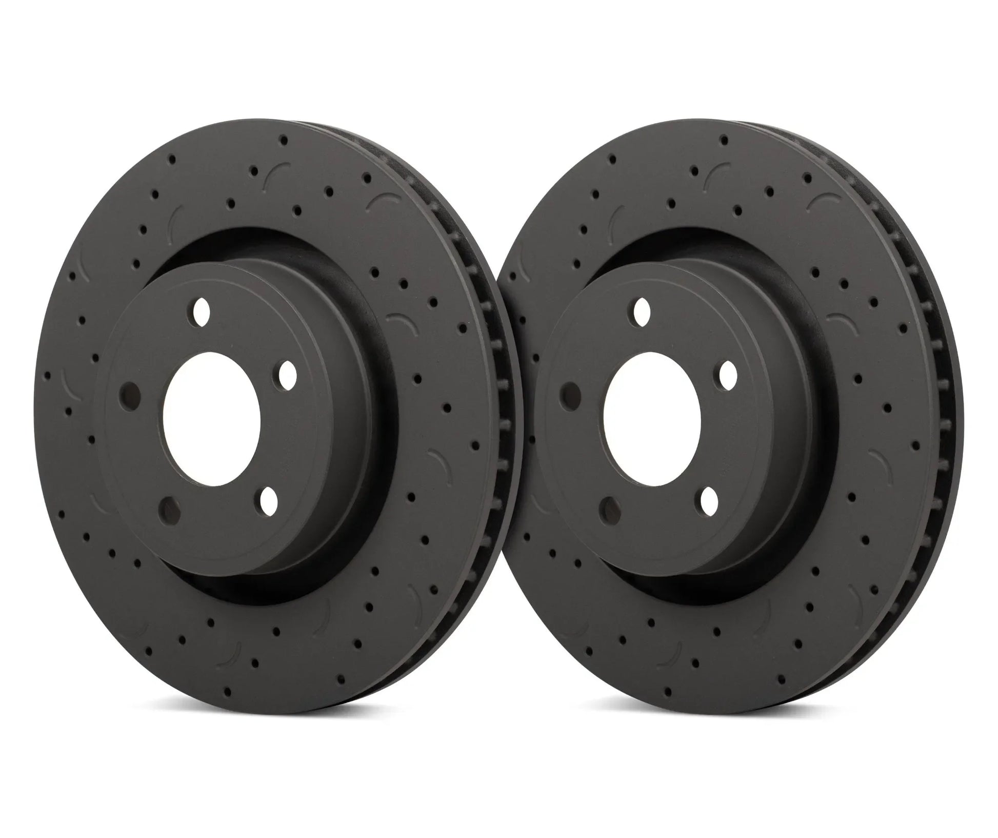 Hawk Performance Drilled and Slotted Front Brake Rotor Set | BMW 318ti (1995) (HTC4725)